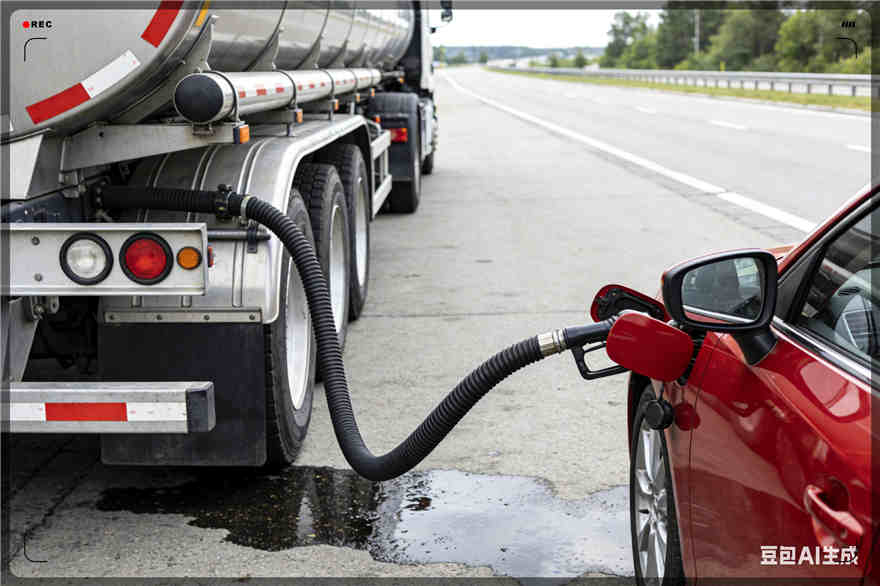 灵石汽车救援送水案例